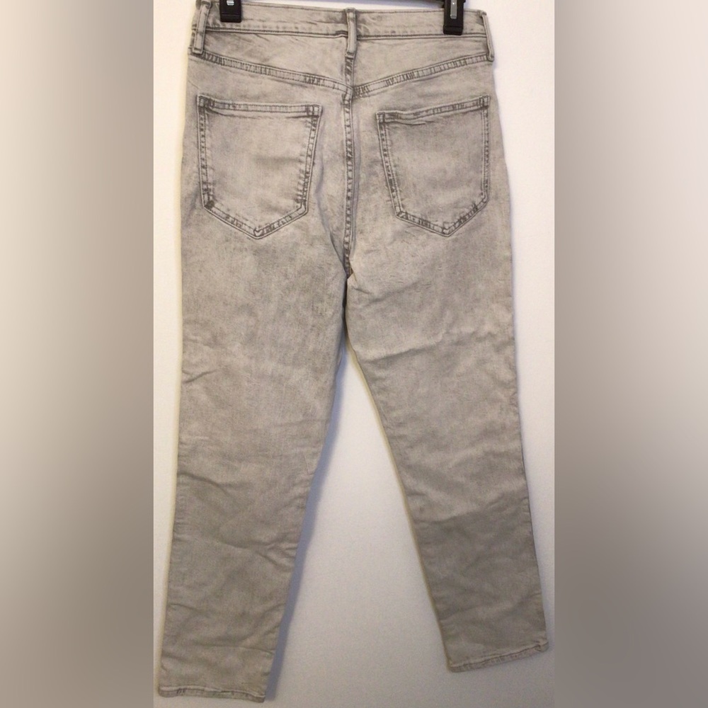 NWT Gap Gray wash high rise vintage denim Jeans size 8/29 - Picture 6 of 6